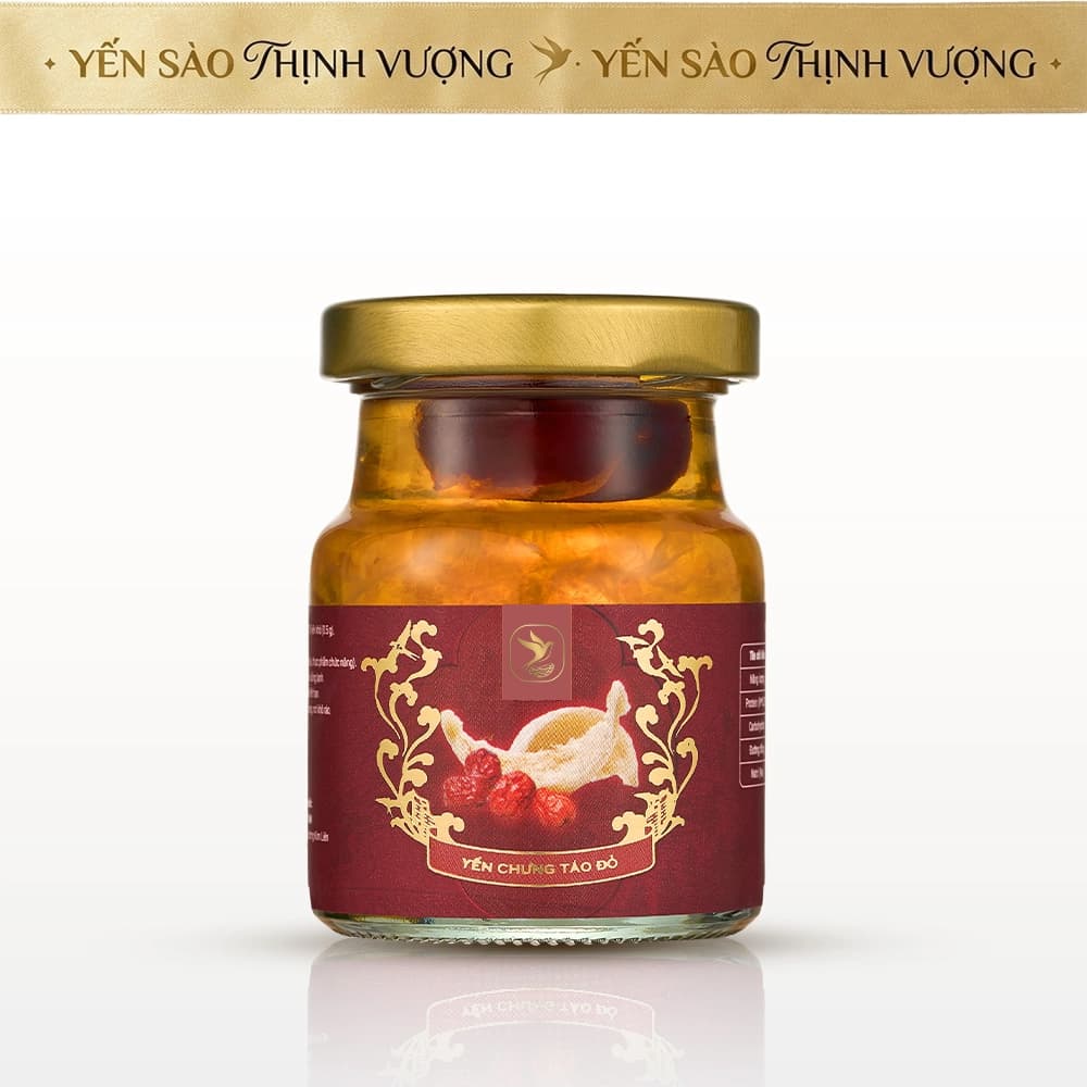 Yến chưng sẵn táo đỏ (Hũ 70ml)